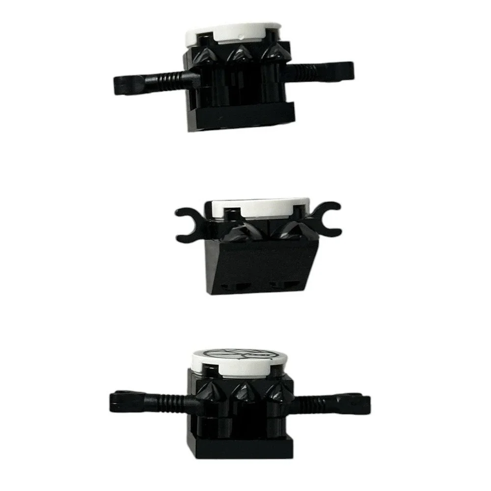 LEGO Mixels Nixels Minifigures Lot of 3 Black White Monsters Figures